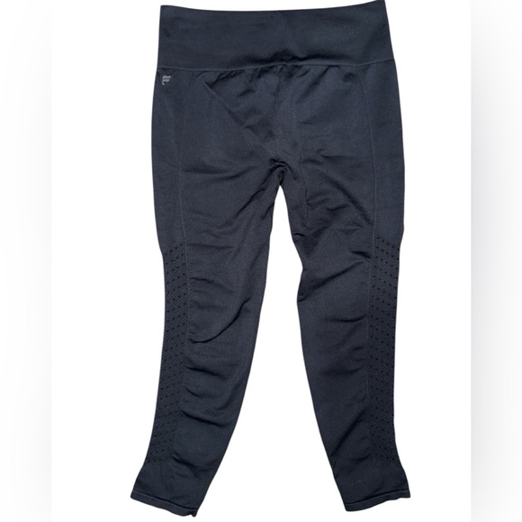 Fabletics Sync Black High-Waisted Perforated Leggings - Picture 8 of 11